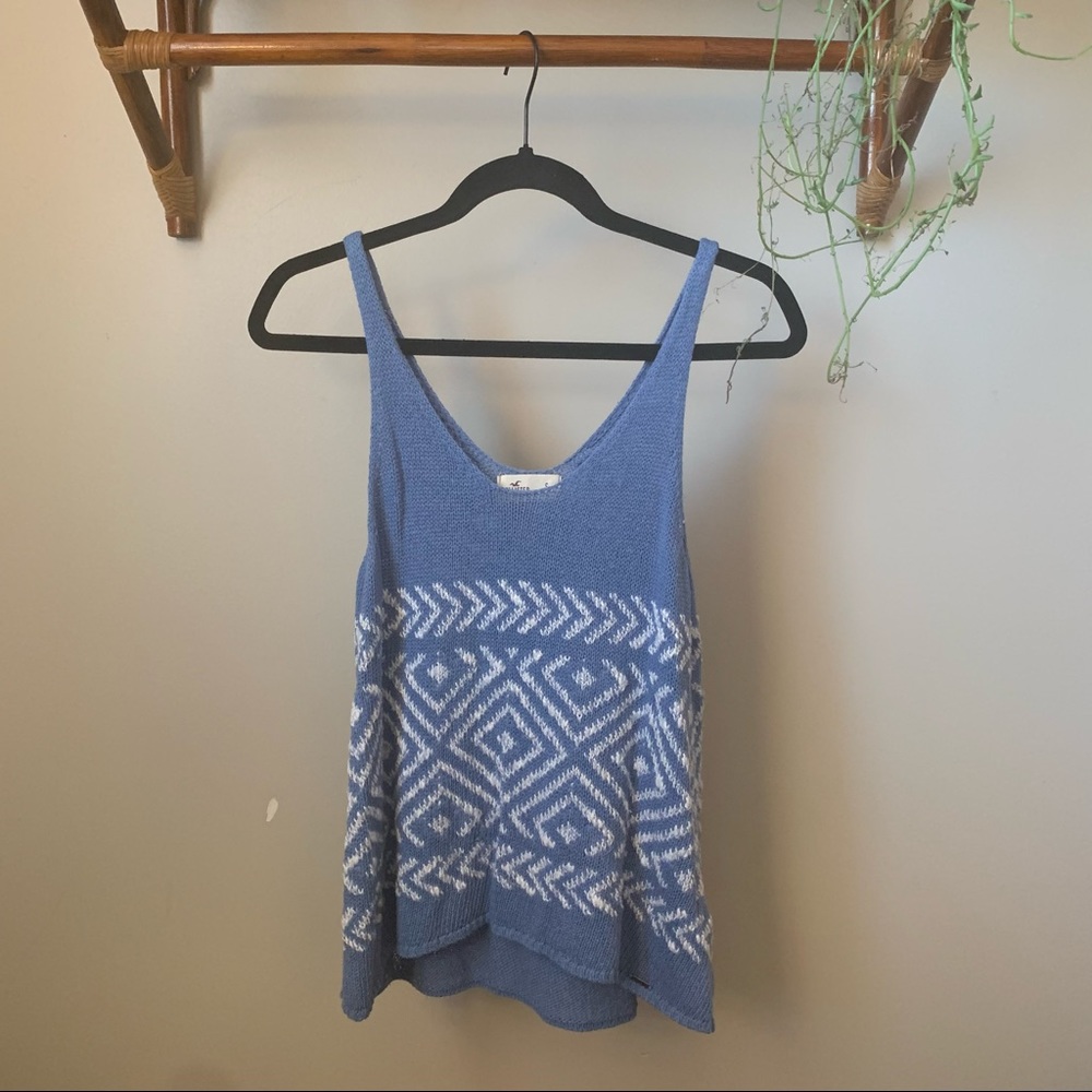 Hollister size small knit tank